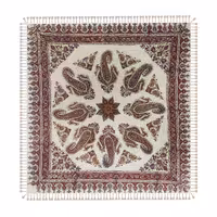 رومیزی وسفره قلمکارطرح بته قاجار150در100