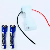 جاباتری نیم قلمی 2تایی و 2 عدد باتری کملیون مدل Super Heavy Duty