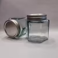 شیشه حبوبات شش ضلعی3