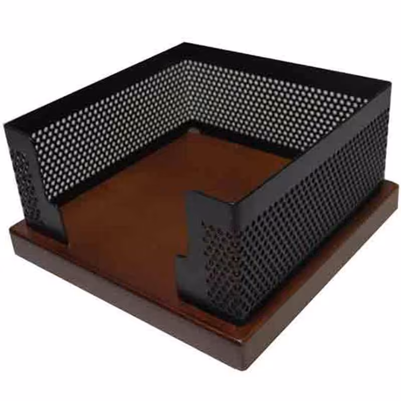 جای کاغذ یادداشت چوب و فلز جهان نما مدل WW-04A &ndash; قیمت و خرید | برایتو