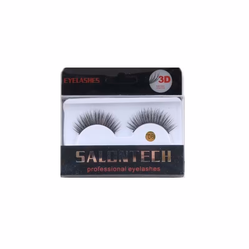 مژه مصنوعی مدل 3D کد 06 سالن تک