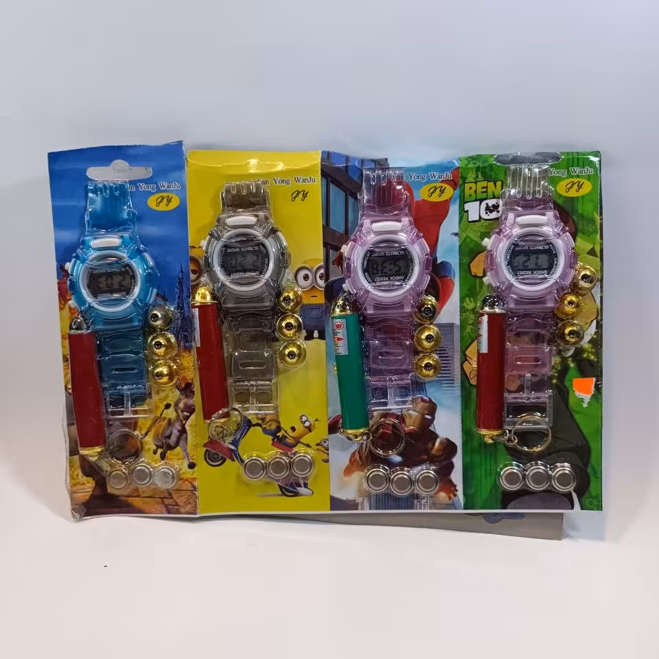 ساعت مچی همراه لیزر