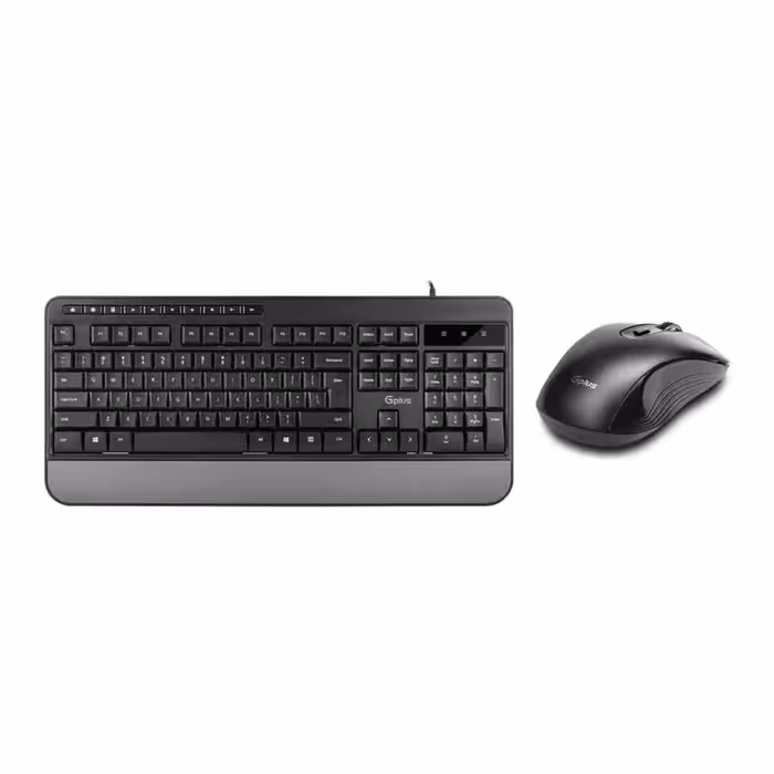 قیمت و خرید کیبورد و ماوس بی‌سیم جی پلاس مدل GMK-C320W | یاس ارتباط