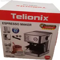 اسپرسو ساز تلیونیکس مدلTEM-5100 بار20 توان 1200وات