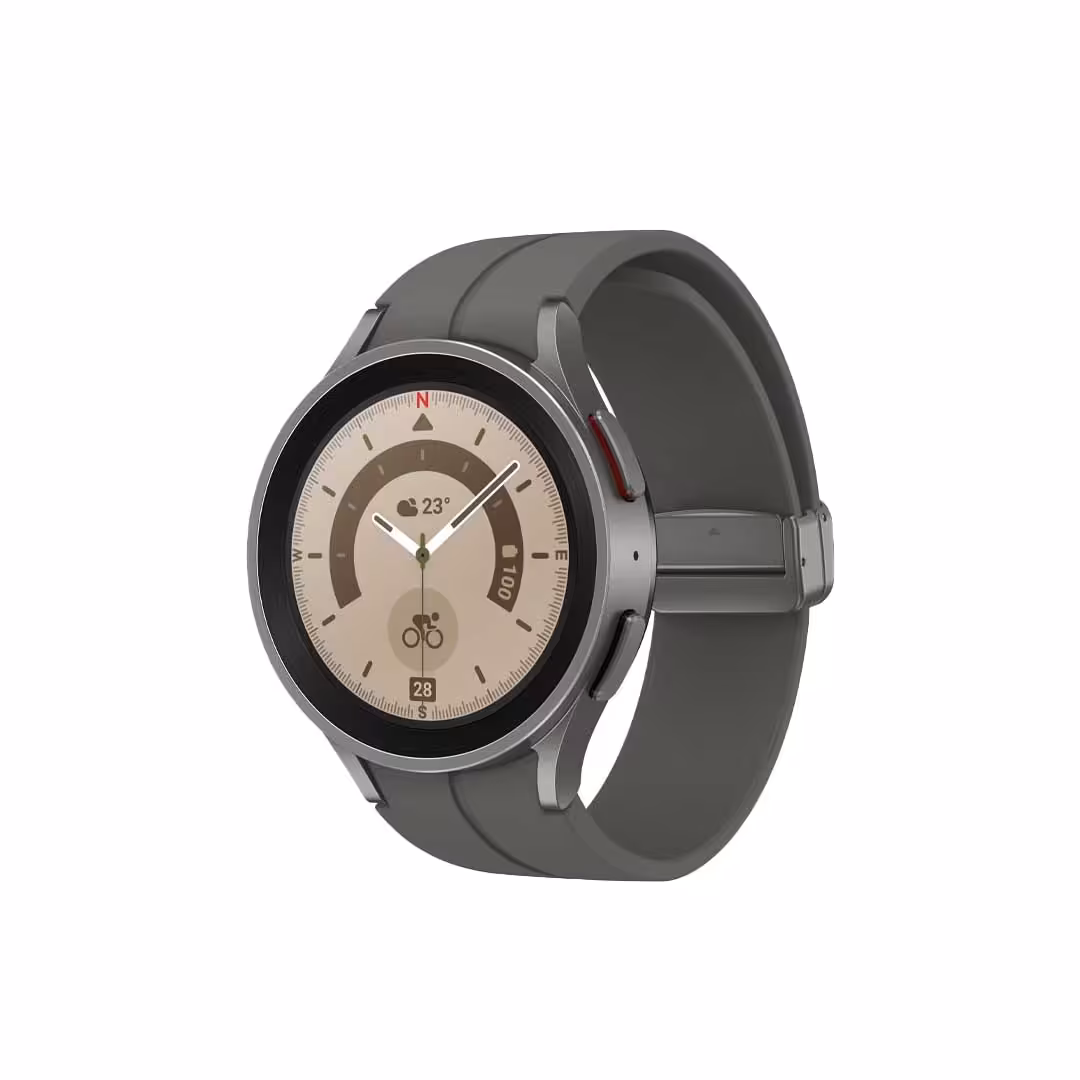 ساعت هوشمند سامسونگ Galaxy Watch5 Pro 45mm مدل SM-R920 - خاکستری (گارانتی 18 ماهه شرکتی)