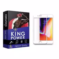 محافظ صفحه نمایش اپل iPhone 7-8 مدل SUD Original برند کینگ پاور - سفید