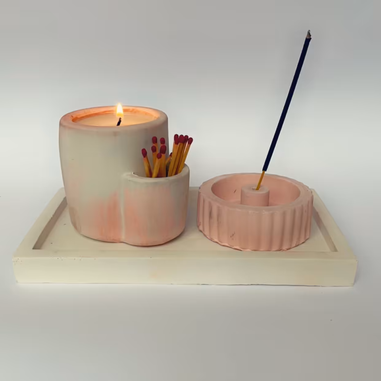 ست جاعودی وشمع