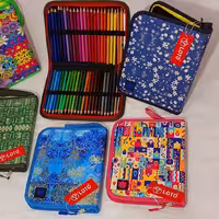 کیف مدادرنگی 48 عددی تک زیپ لُتُ (پس کرایه)