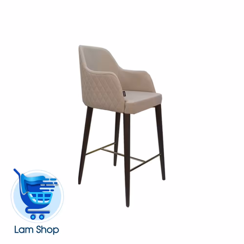 صندلی کانتر ونیز پایه چوبی P550B نظری(زمان ارسال 15 تا 20 روز کاری)