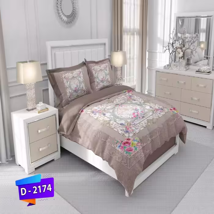 سرویس روتختی لمان کد 2174 دونفره 6 تکه
