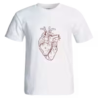 تیشرت قلب مدل R 1