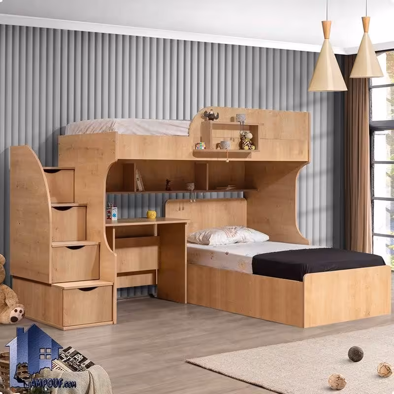 تخت خواب دو طبقه TBJ139