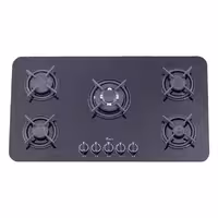 اجاق گاز صفحه ای بیمکث 5 شعله مدل MG 5085