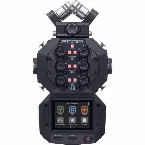رکوردر صدا زوم Zoom H8 8-Input/12-Track Portable Handy Recorder