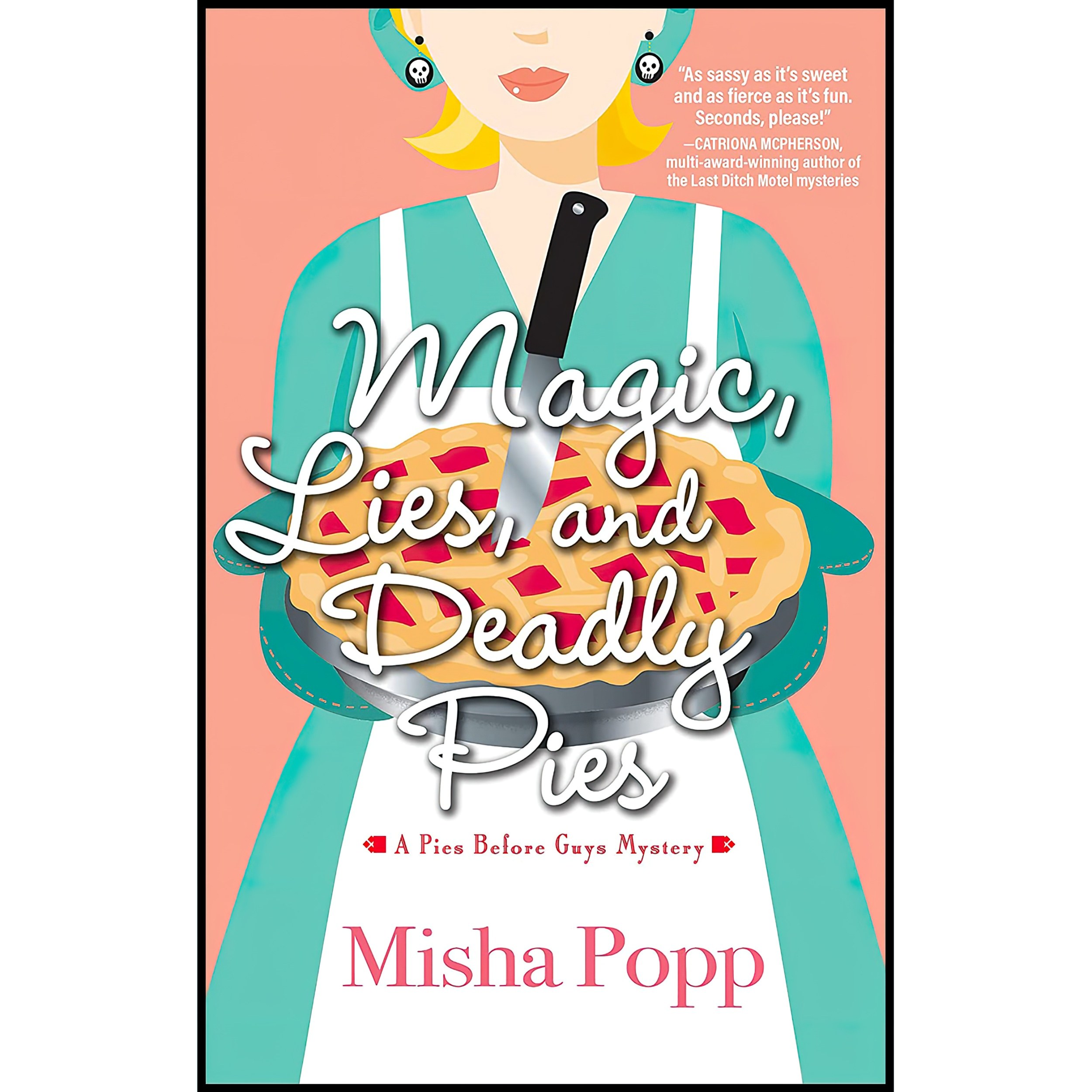 کتاب زبان اصلی Magic Lies and Deadly Pies A Pies Before Guys Mystery