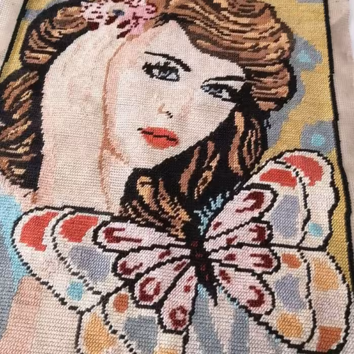 کوبلن طرح چهره تابلویی