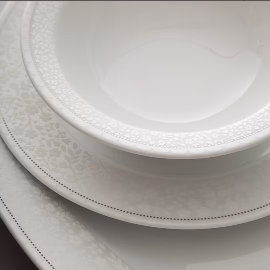 سرویس چینی زرین کلارا قالب ایتالیااف (درجه یک) 74 پارچه 12 نفره - ارسال رایگان با باربری به مرکز استان مقصد