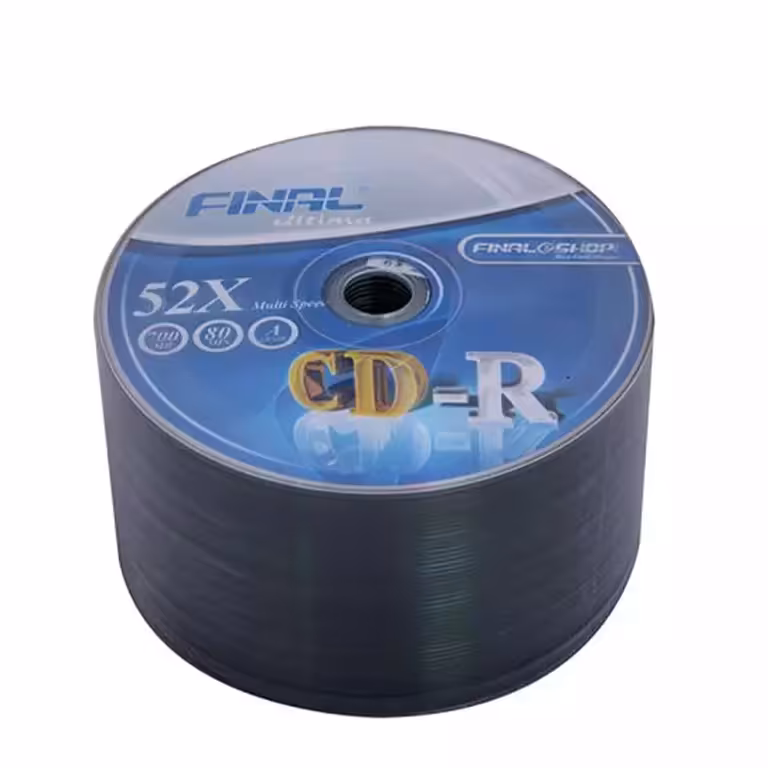 سی دی خام فینال بسته 50 عددی