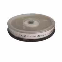 DVD خام برند پریتیبل FLASH بسته 10 عددی وارداتی فضای ذخیره 4.7GB معادل 120 دقیقه