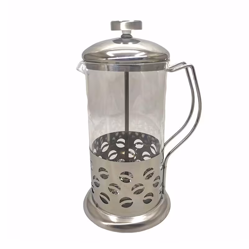 فرنچ پرس استیل 600 میلی لیتری استیل کد 327