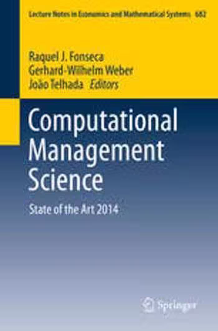 [PDF] دانلود کتاب Computational Management Science - State Of The Art 2014, 2016