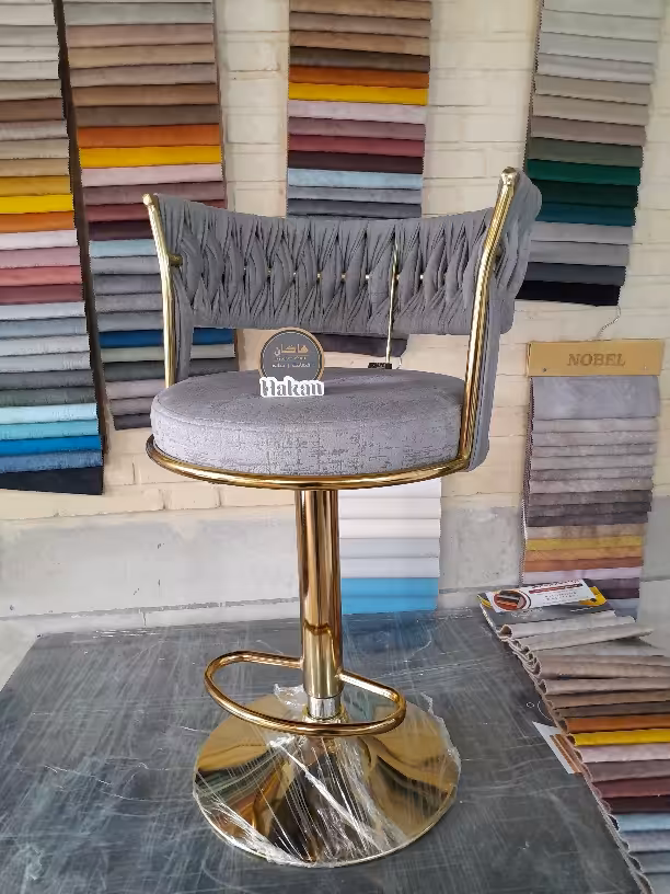 صندلی اپن جکدار کانتر جزیره بار بافتی مدل طاها
