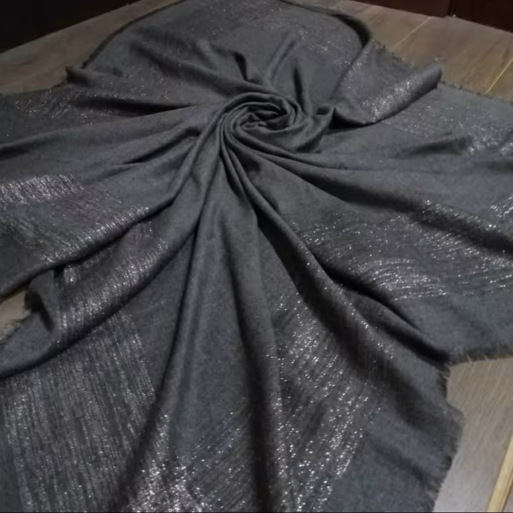 روسری نخی حاشیه لمه