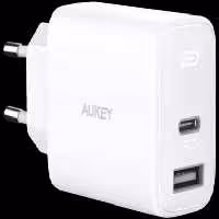 قیمت و مشخصات شارژر دیواری Aukey مدل Swift PA-F3S با تکنولوژی Quick Charge