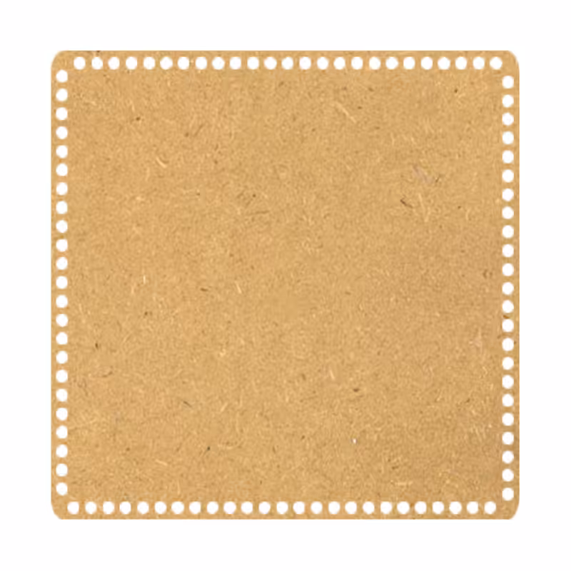 اسلایس چوبی مدل بیس قلاب بافی Square 20 کد BS19