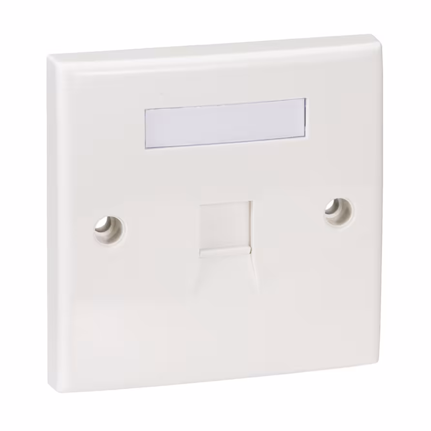 فیس پلیت تک پورت اشنایدر الکتریک Digilink DCXIOFPSXXXX