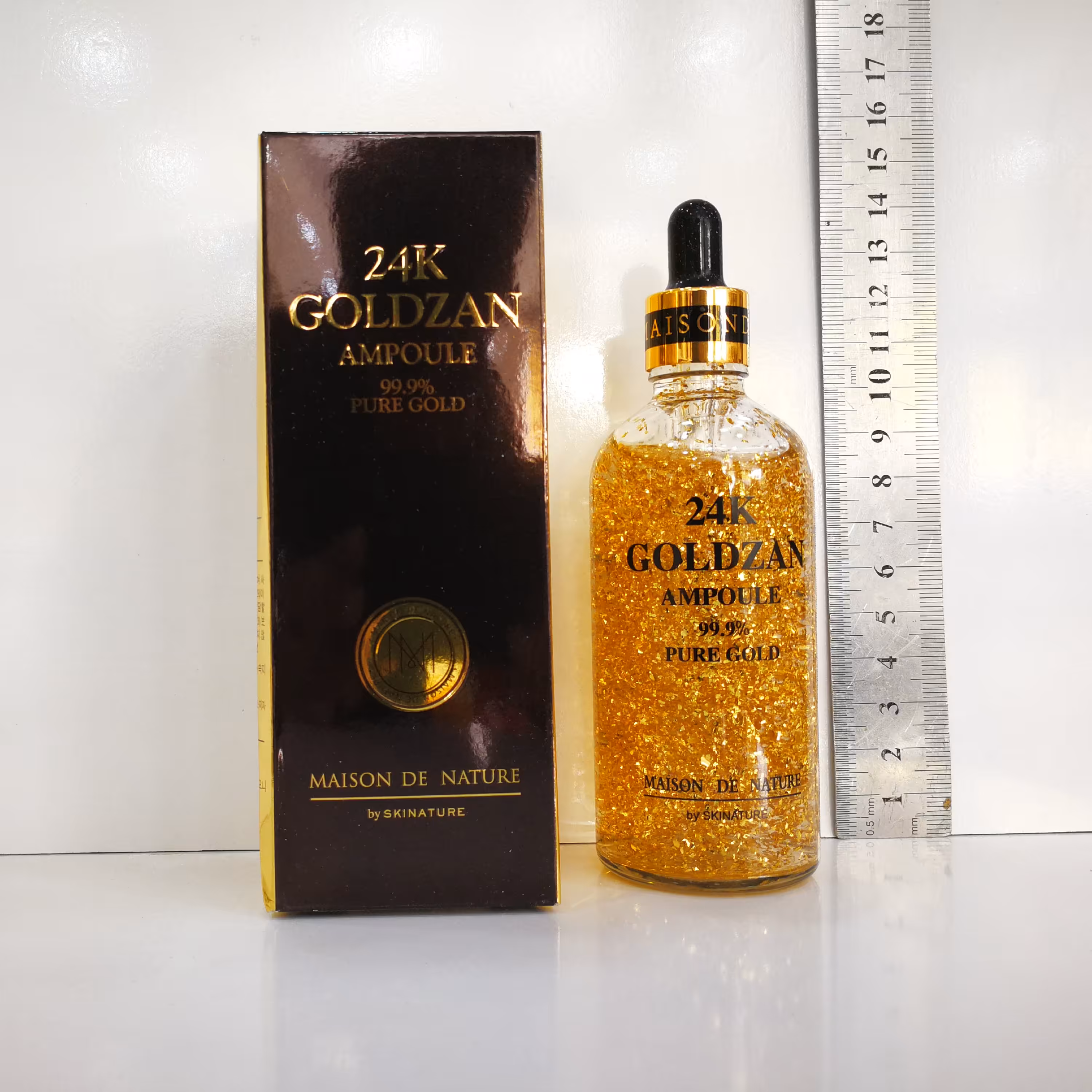 سرم پوست گلدزن مدل PURE GOLD حجم 100 میلی لیتر