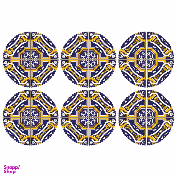 زیر لیوانی مدل C2-42538 بسته 6 عددی