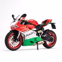 ماکت طرح دوگاتی موزیکال چراغ دار مقاس 1/12