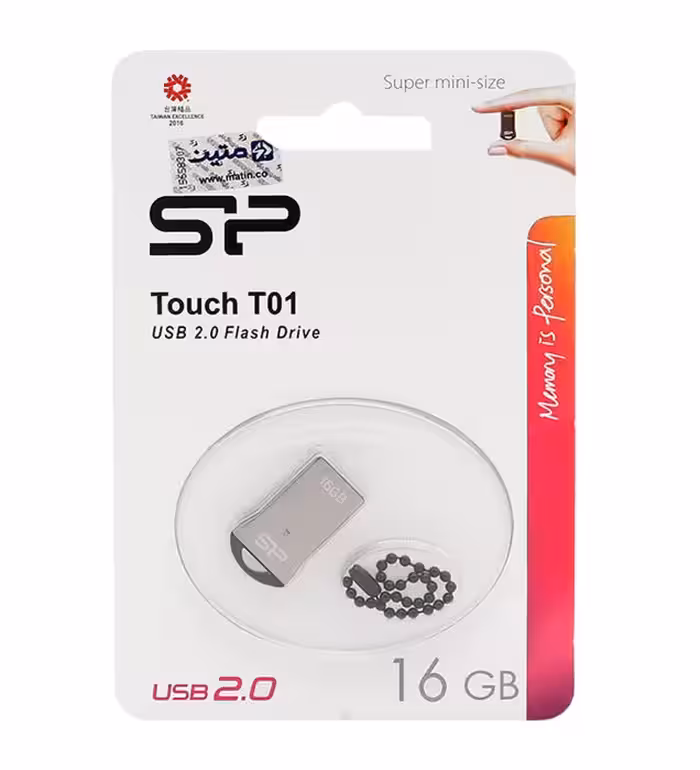 فلش مموری سیلیکون پاور مدل T01 USB2.0 ظرفیت 16 گیگابایت