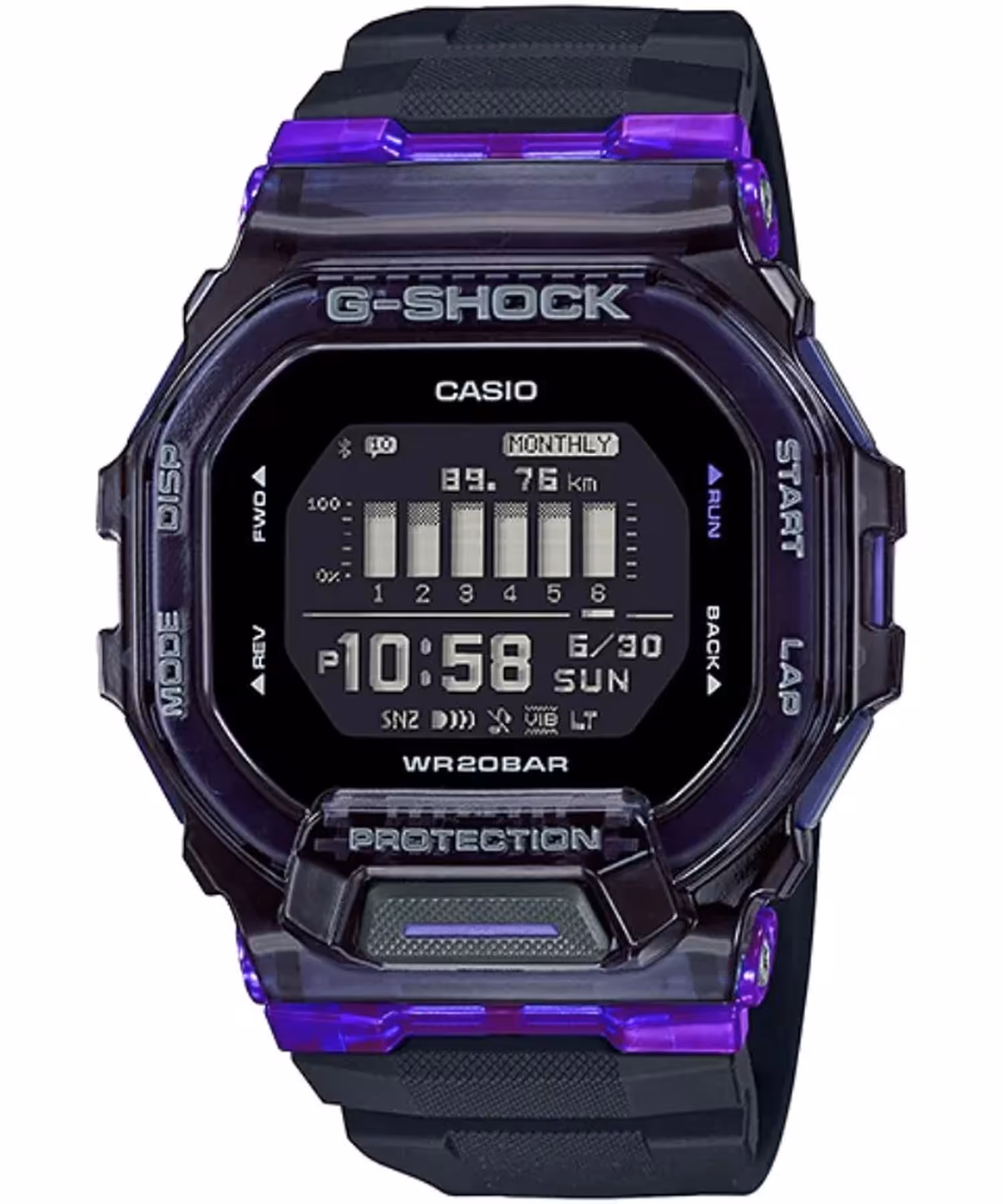 ساعت مچی مردانه کاسیو، زیرمجموعه G-Shock، کد GBD-200SM-1A6DR