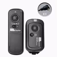 ریموت کنترل دوربین با قابلیت تک عکسی و عکس برداری پیاپی و عکس با تاخیر 4ثانیه ،BULB ،با سرعت بالا  و کاهش لرزش دوربین 