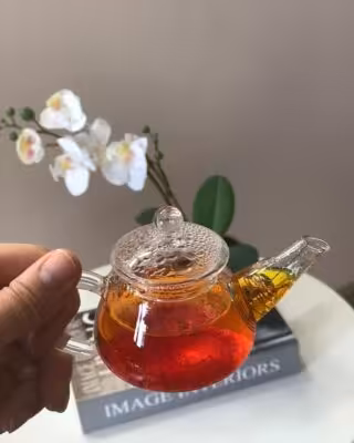 قوری زعفران پیرکس