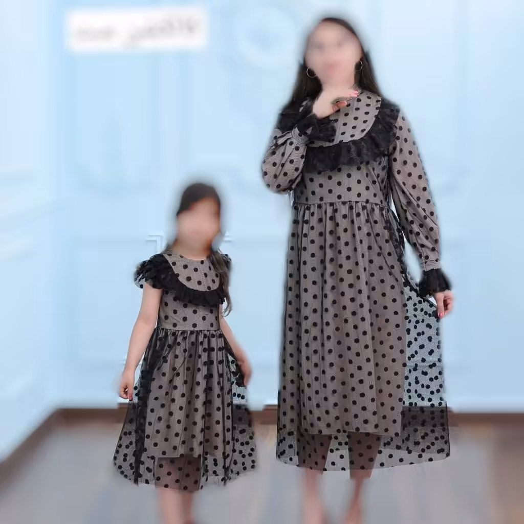 ست لباس پیراهن مادر و دختر