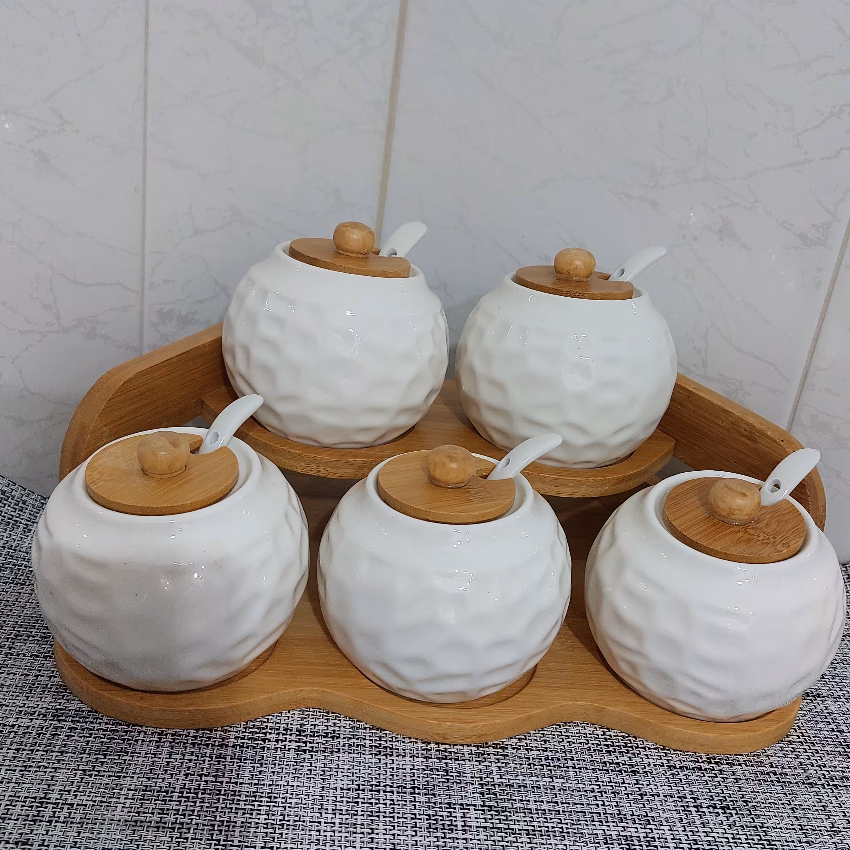 پاسماوری 16 تیکه سرامیک و بامبو برند معتبر وگاتی