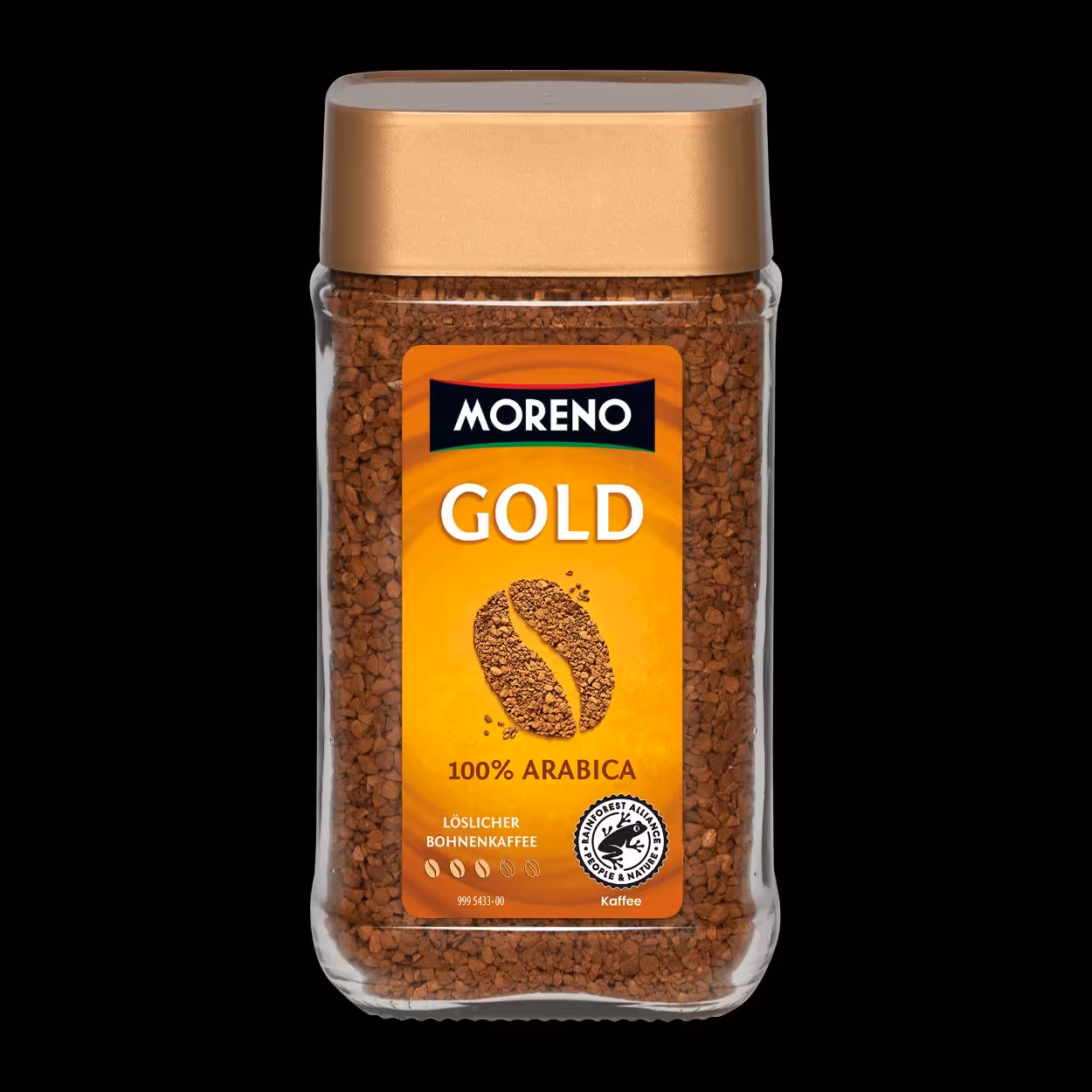 قهوه فوری مورنو Moreno مدل گلد وزن 100 گرم