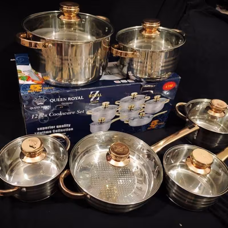 سرویس قابلمه استیل رویال آلمان اصل