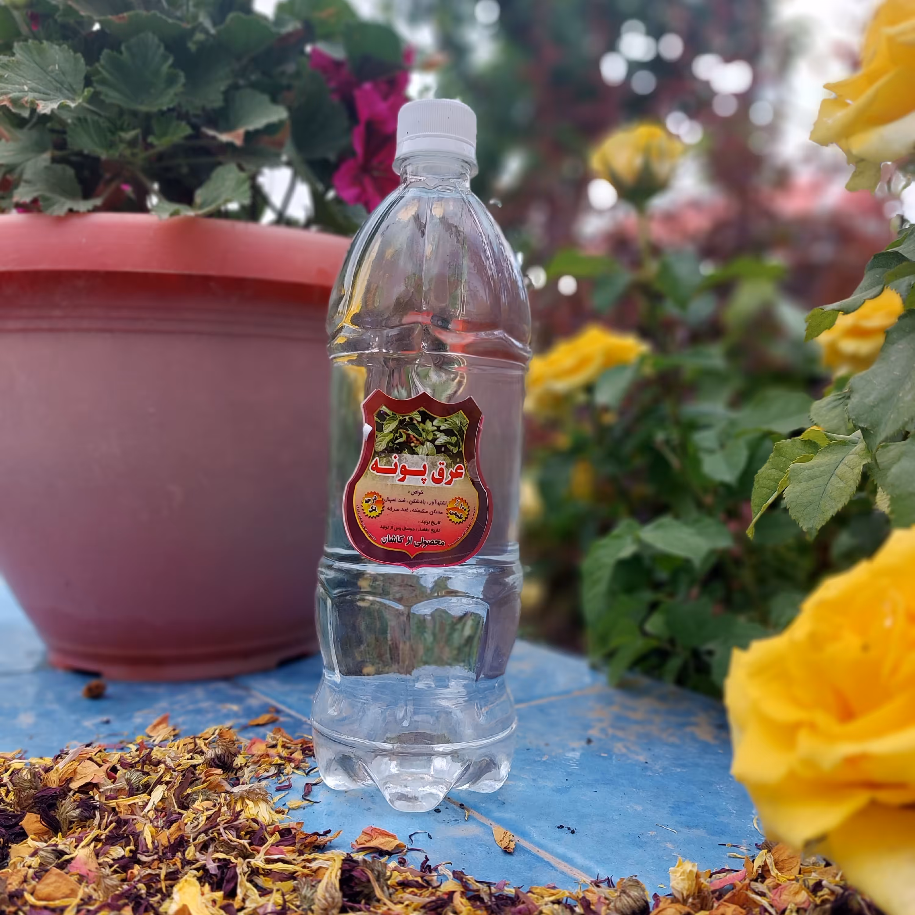 عرق پونه خالص و طبیعی (یک لیتری)