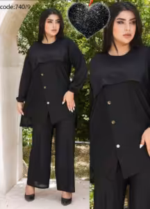 ست تونیک شلوارملوانی