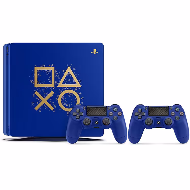 خرید پلی استیشن 4 اسلیم طرح Days of Play دودسته PlayStation 4 Slim 500GB با بهترین قیمت