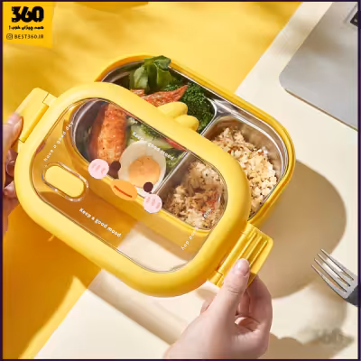 ظرف غذا استیل جوجه Q