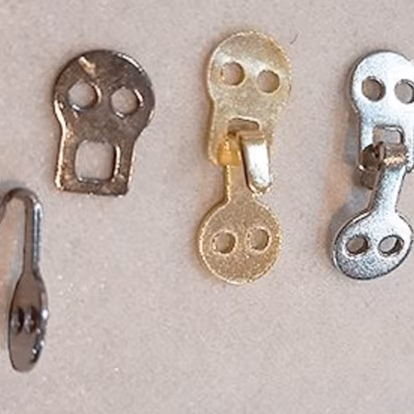 غزن دو تکه گرد طلایی