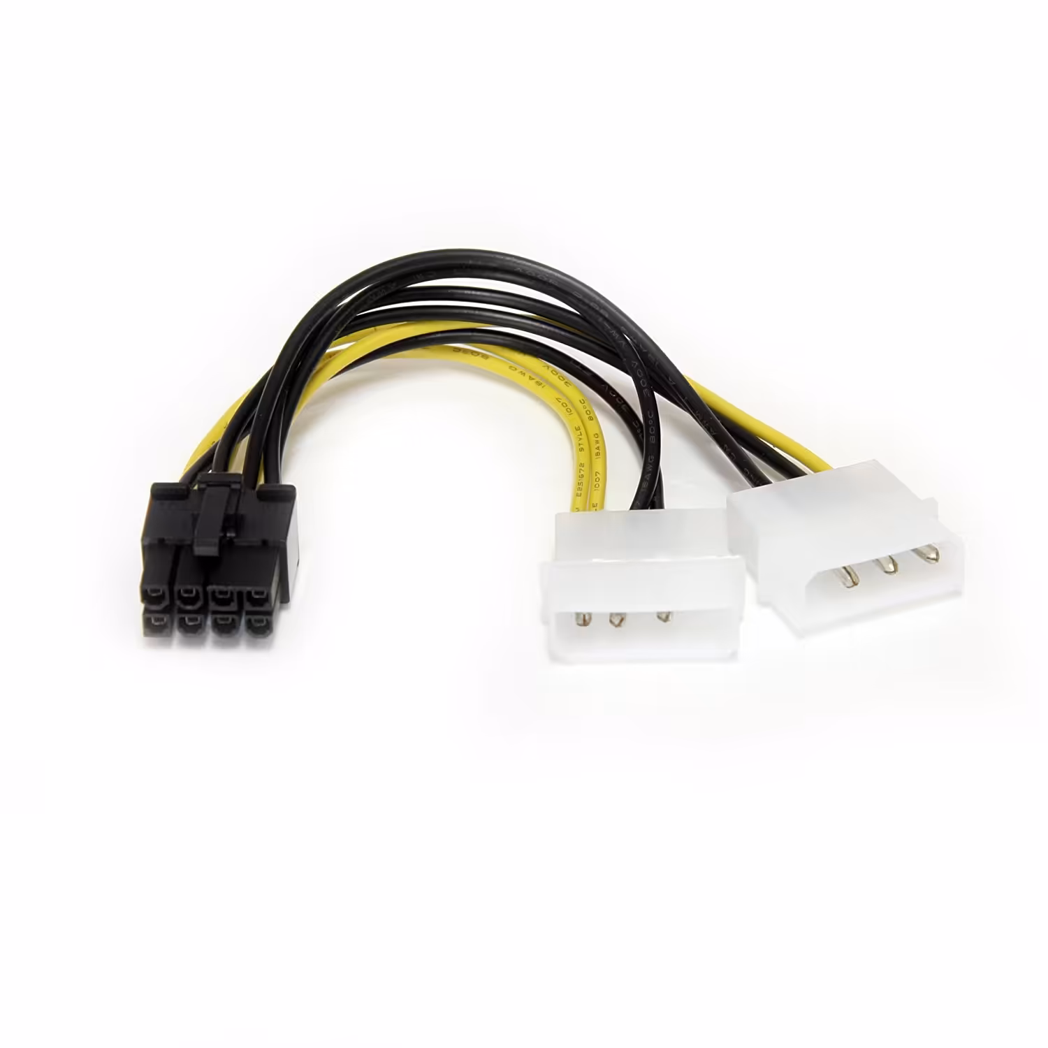 کابل تبدیل برق مولکس به 8 پین گرافیک (Ide Molex To vga 8-Pin)