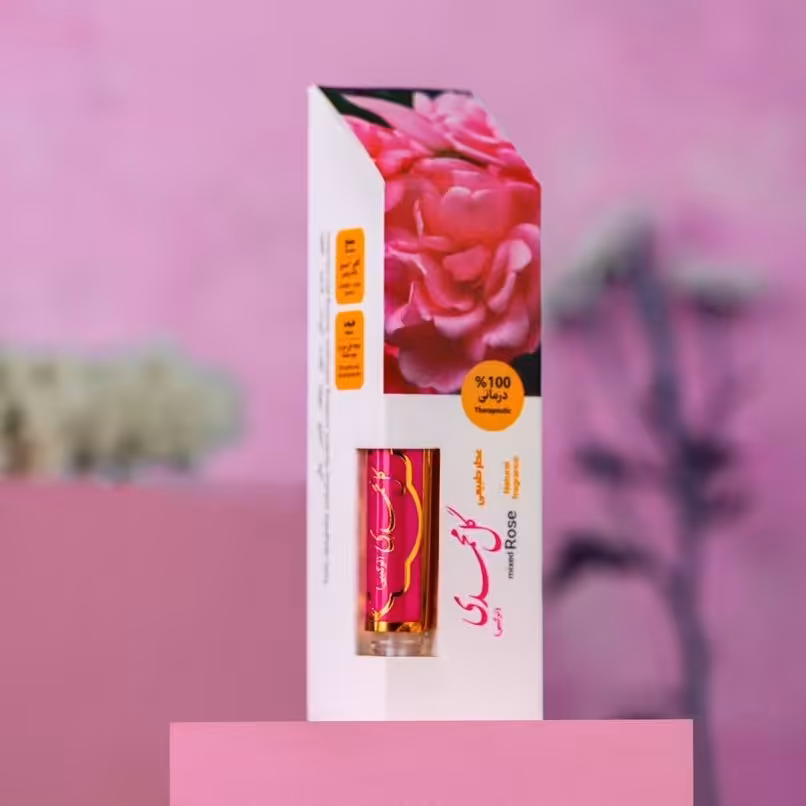 عطر گل محمدی طبیب یک گرمی خالص 