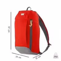 کوله پشتی 10 لیتری ضد رطوبت VK ( قرمز/طوسی )