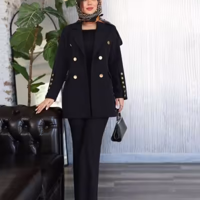 کت و شلوار دکمه نما